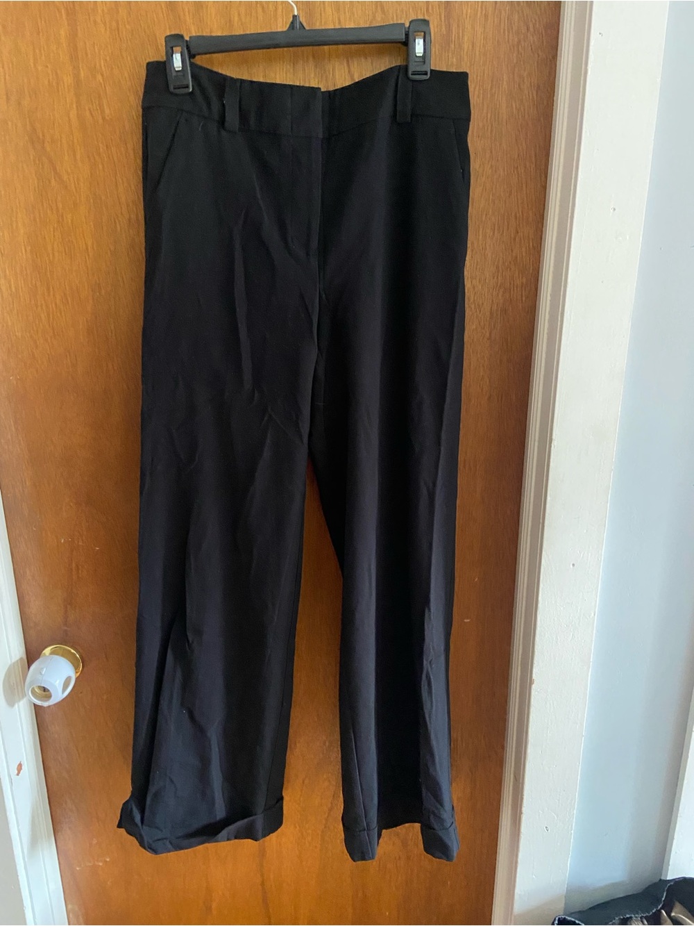 J Lo Classic Black Dress Pants Size 6 Average/Regular